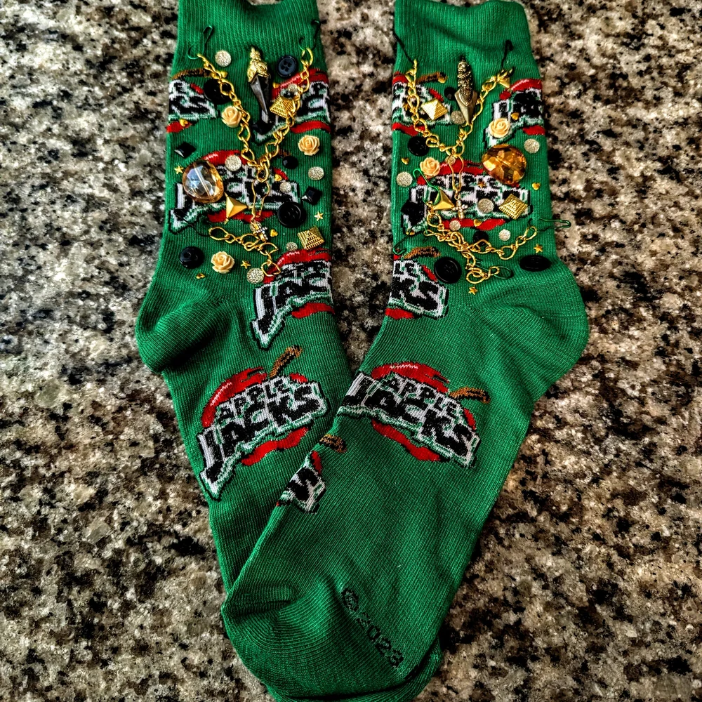 Colorful Patterned Graphic Socks - Picture 2 of 5